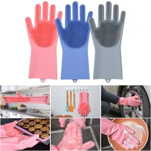 Silicone Dish-Washing Gloves
